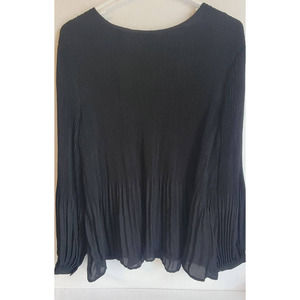 Como Blu Women's Medium Black Long Sleeve Shirt